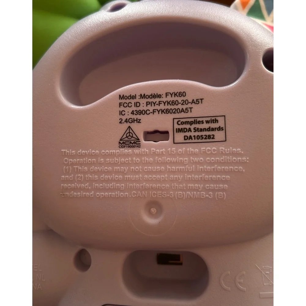 Fisher Price Linkimals Counting Koala OS Purple Educational Tested- Working